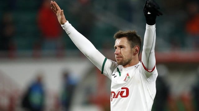Grzegorz Krychowiak hat Lokomotiv Moskau zum Sieg gegen PFK Sotschi geschossen. Grzegorz Krychowiak hat Lokomotiv Moskau zum Sieg gegen PFK Sotschi geschossen.