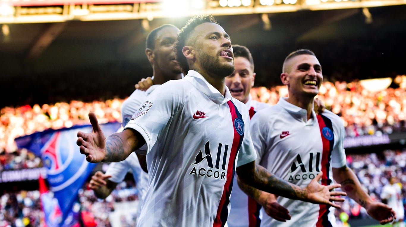 Neymar jubelt wieder: Der Brasilianer feierte ein märchenhaftes Comeback bei Paris Saint-Germain.