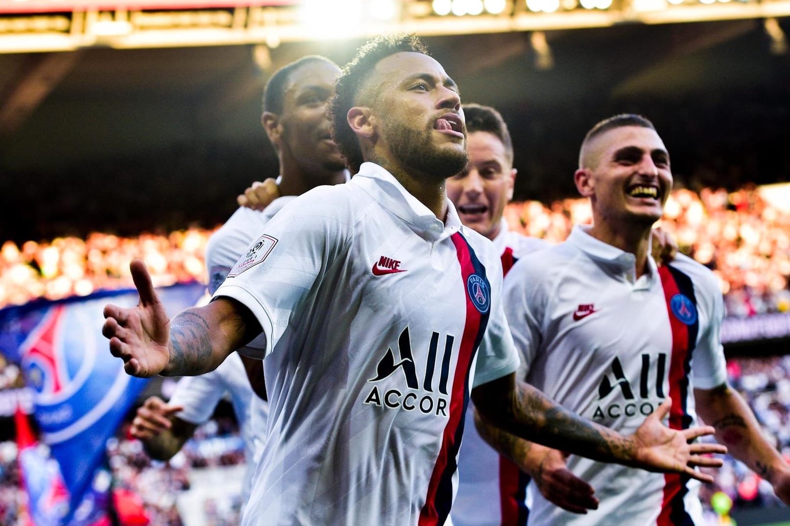 Neymar jubelt wieder: Der Brasilianer feierte ein märchenhaftes Comeback bei Paris Saint-Germain.