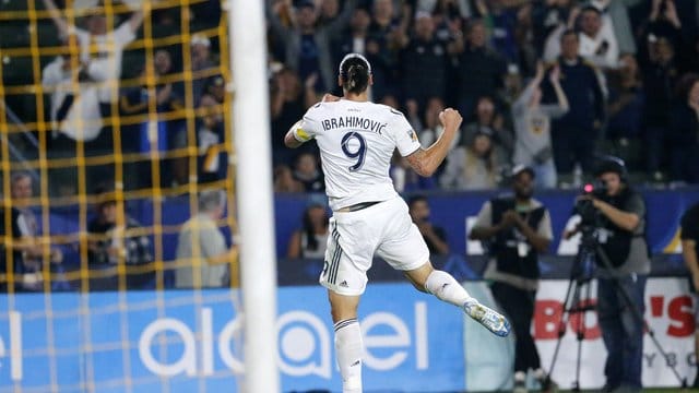 Zlatan Ibrahimovic schoss Galaxy zum Sieg.