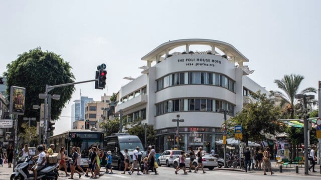 Bauhaus-Architektur in Tel Aviv.