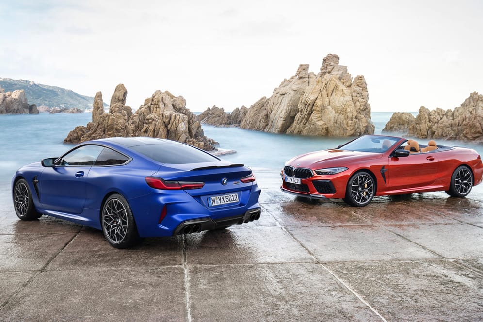 Dampfmaschine im Doppelpack: BMW schickt den M8 mit festem Dach und mit Verdeck ins Rennen. 600 PS sind gesetzt, 625 PS optional.