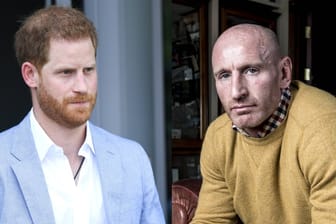 Royale Unterstützung: Prinz Harry bewundert Gareth Thomas für seine Offenheit.