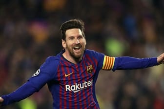 Barcelonas Stürmer Lionel Messi hofft, dass er gegen den BVB auflaufen kann.