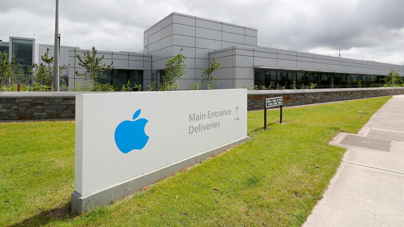 Die europäische Zentrale von Apple in Irland: Apple und die EU-Kommission streiten um eine 13 Milliarden Euro schwere Steuernachzahlung.