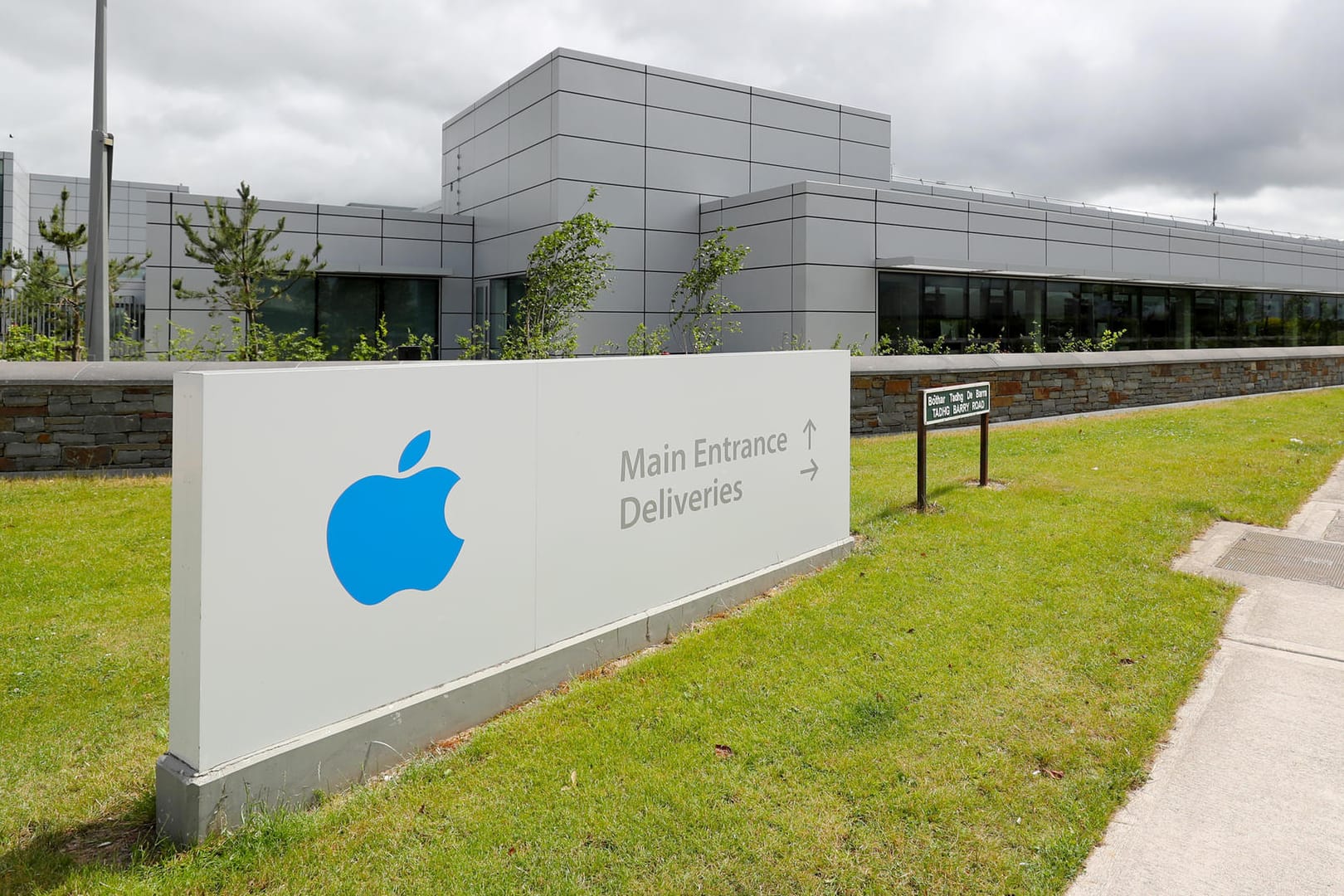 Die europäische Zentrale von Apple in Irland: Apple und die EU-Kommission streiten um eine 13 Milliarden Euro schwere Steuernachzahlung.