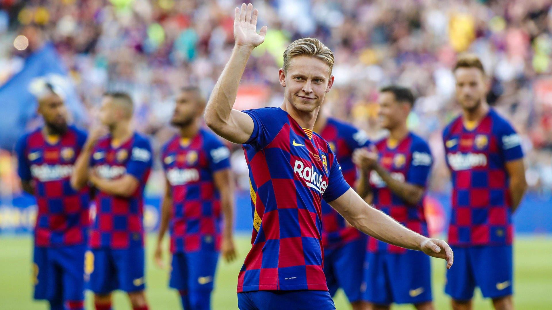 Eines der größten Fußballtalente Europas: Barcelonas Frenkie de Jong.