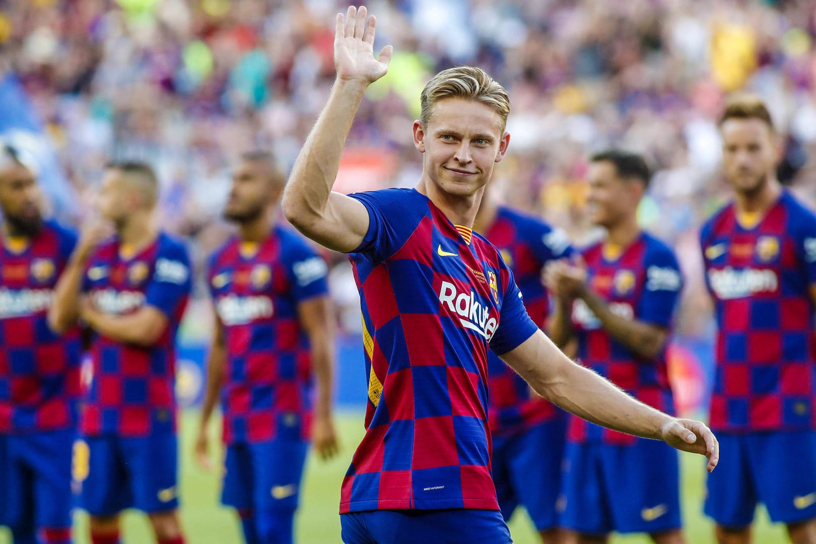 Eines der größten Fußballtalente Europas: Barcelonas Frenkie de Jong.