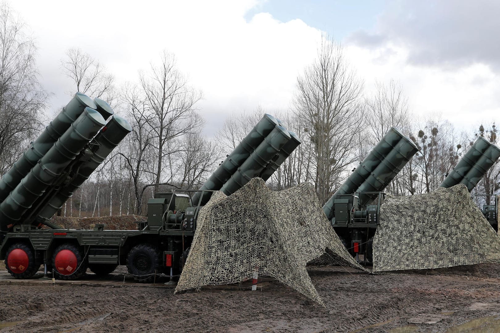 Russische S-400 Luftabwehrraketen: Moskau will Geschosse des Typs in der Arktisregion stationieren.