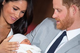 Meghan und Harry. Baby Archie kam im Mai zur Welt.