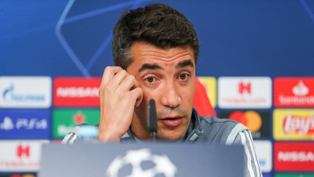 Ist vom Spielstil der Leipziger angetan: Benfica Lissabons Trainer Bruno Lage. Ist vom Spielstil der Leipziger angetan: Benfica Lissabons Trainer Bruno Lage.
