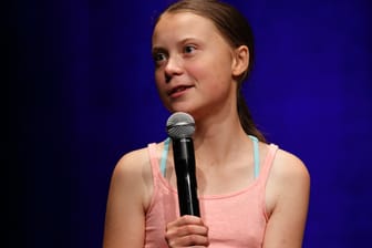 Greta Thunberg in Washington: Die Klimaaktivistin wurde von Amnesty International geehrt.
