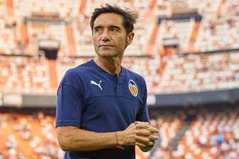 Seine ehemaligen Spieler stehen scheinbar weiter zu ihm: Ex-Valencia-Trainer Marcelino Garcia.