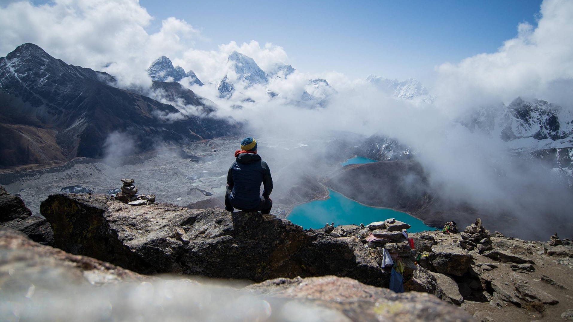 Wanderung im Sagarmatha National Park in Nepal, in dem sich auch sein Namensgeber, der Mount Everest, befinden. (Symbolbild)