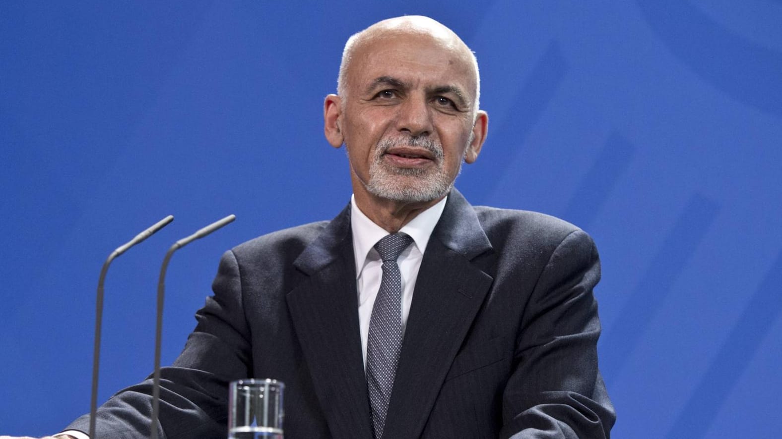 Der afghanische Präsident Aschraf Ghani: Er blieb bei einem Anschlag während einer Wahlkampfveranstaltung den Berichten zufolge unverletzt.