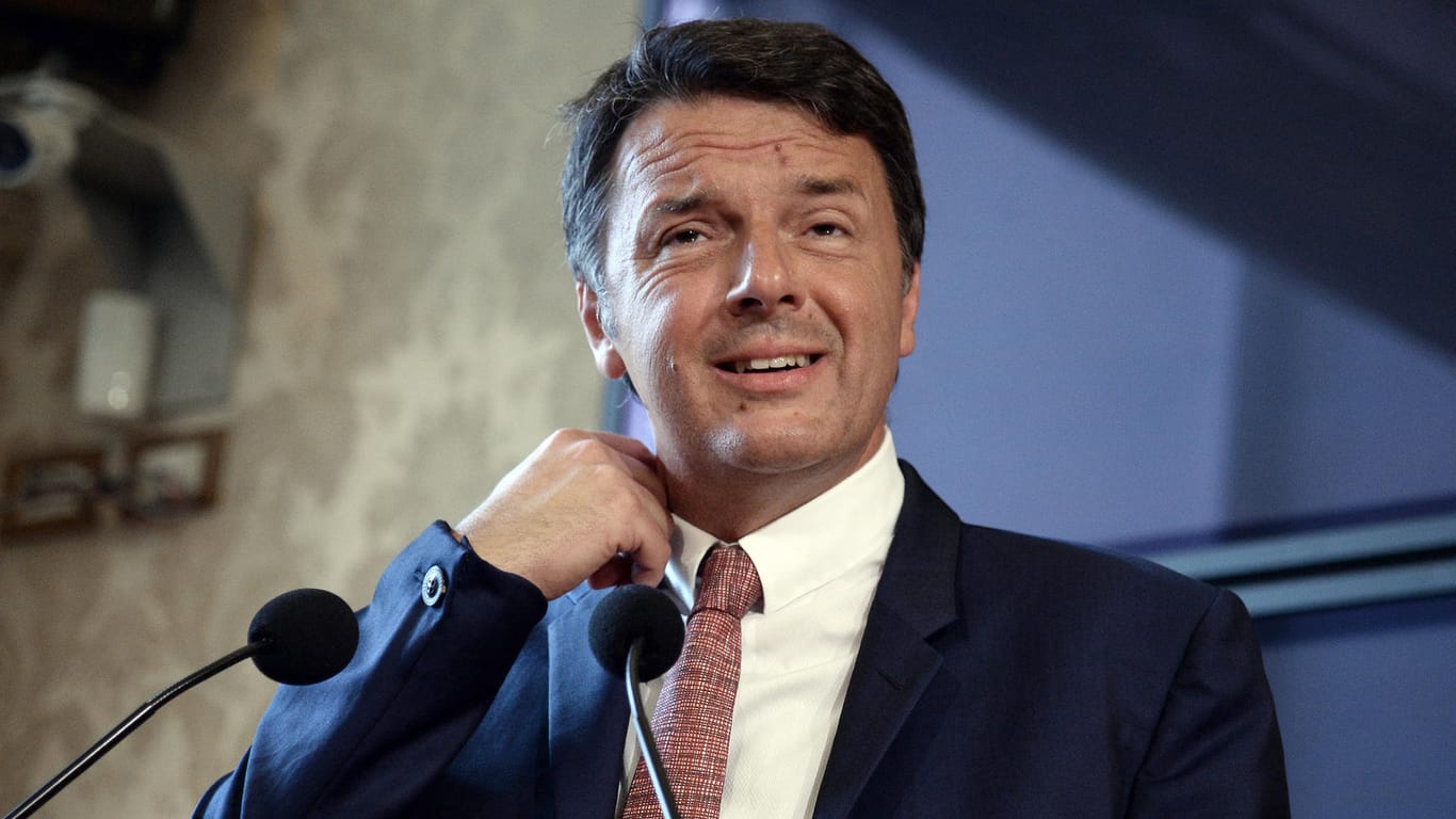 Matteo Renzi: Der ehemalige Premierminister von Italien wirft den italienischen Sozialdemokraten (PD) vor, keine Vision zu haben. (Archivbild)