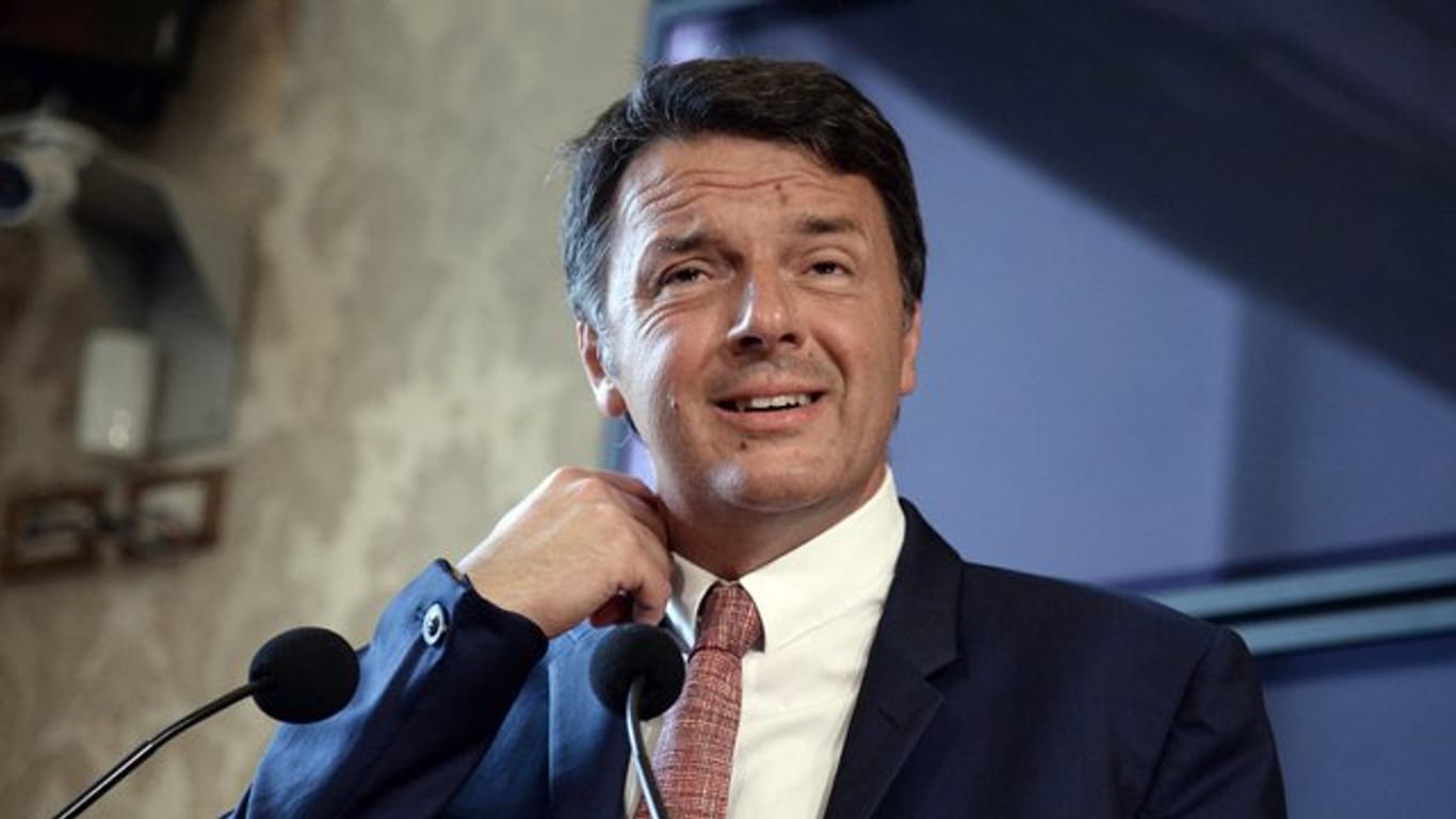 Matteo Renzi, ehemaliger Premierminister von Italien, verlässt die mitregierenden Sozialdemokraten und will eine neue Partei gründen.