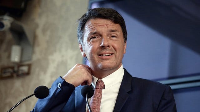 Matteo Renzi, ehemaliger Premierminister von Italien, verlässt die mitregierenden Sozialdemokraten und will eine neue Partei gründen. Matteo Renzi, ehemaliger Premierminister von Italien, verlässt die mitregierenden Sozialdemokraten und will eine neue Partei gründen.