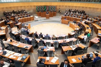 Sitzung des nordrhein-westfälischen Landtags