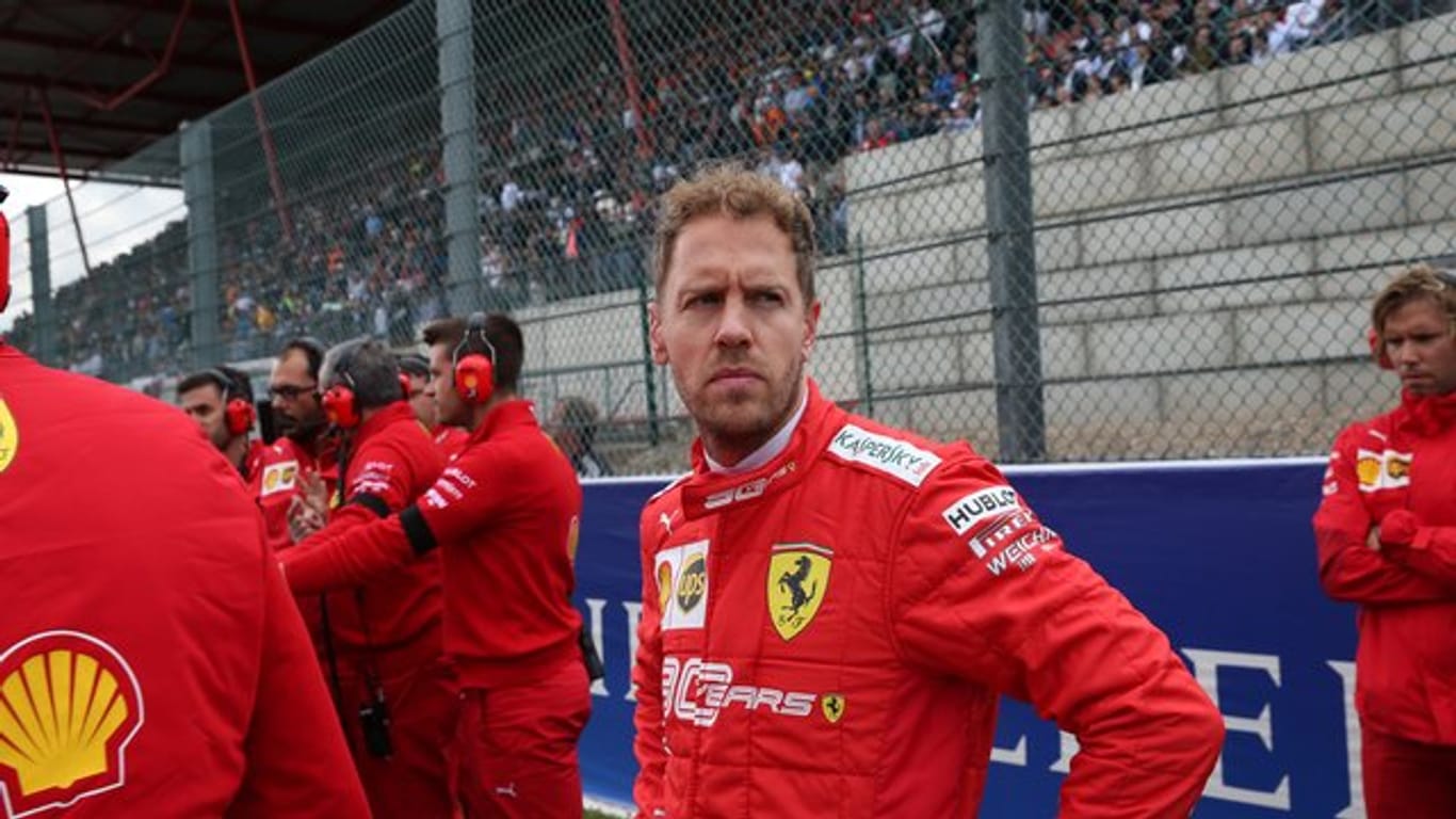 Droht eine Rennsperre: Ferrari-Pilot Sebastian Vettel.