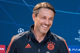 Setzt als Nahziel das Überstehen der Gruppenphase: Bayern-Trainer Niko Kovac kommt zur Pressekonferenz.