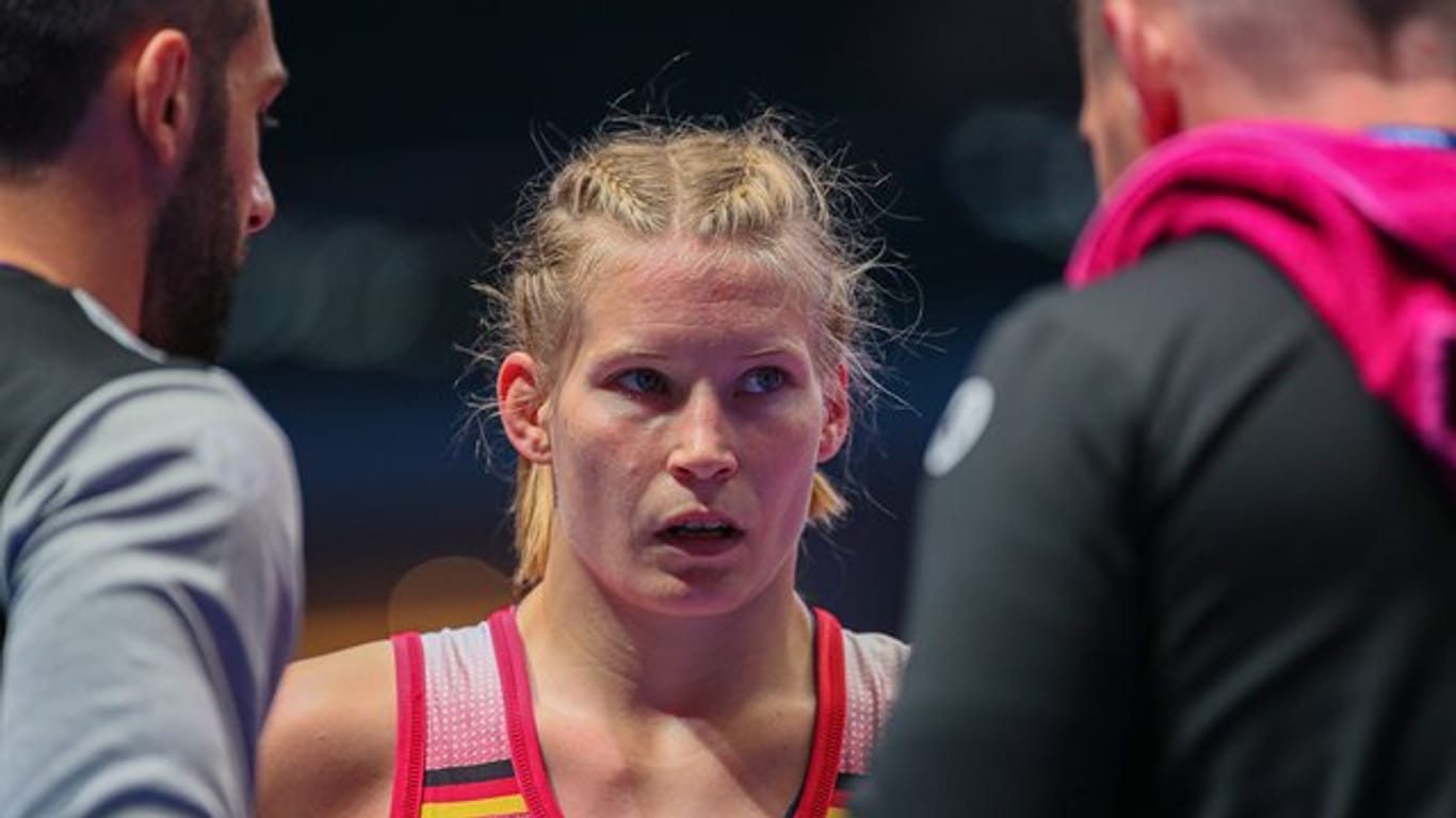 Ringerin Aline Rotter-Focken hat sich für die Olympischen Spiele qualifiziert.