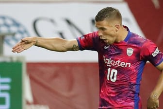 Podolski steht in Japan für Vissel Kobe unter Vertrag.