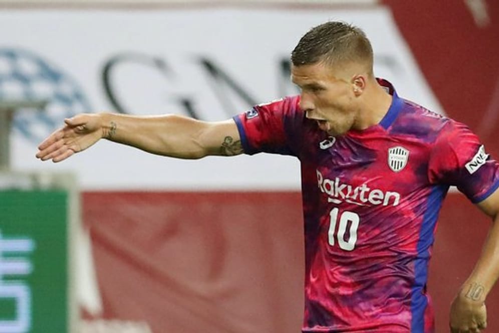 Podolski steht in Japan für Vissel Kobe unter Vertrag.