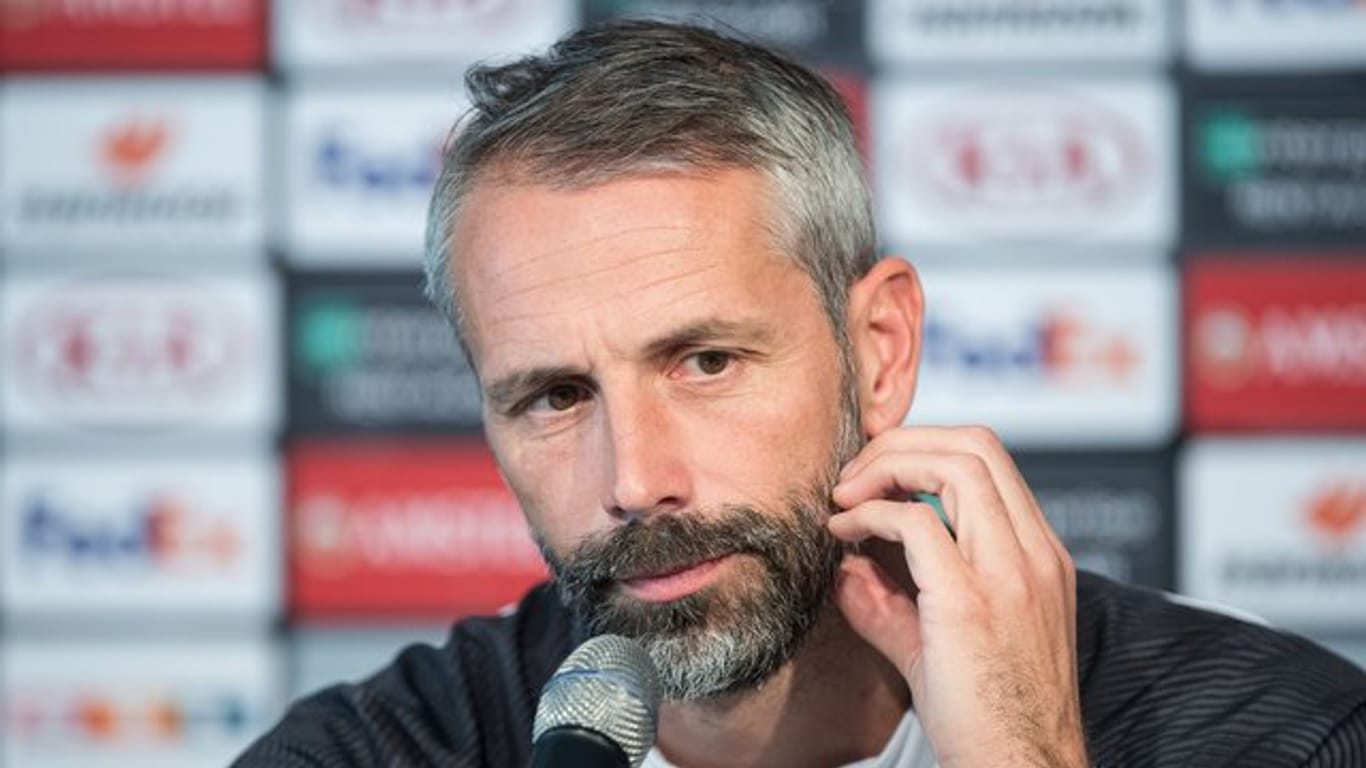 Startet mit Gladbachs in die Europa League: Trainer Marco Rose.