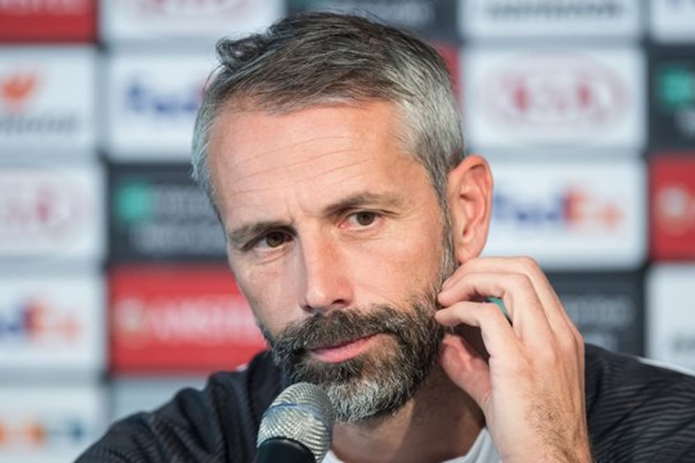 Startet mit Gladbachs in die Europa League: Trainer Marco Rose.