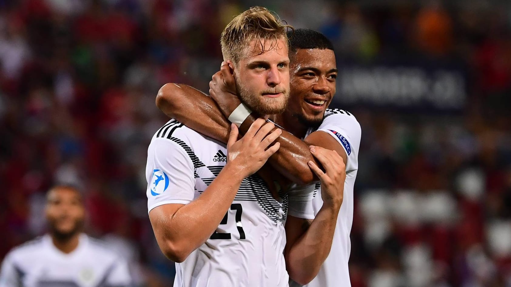 U21-Nationalspieler Arne Maier (l.) ist eins der Aushängeschilder der Berliner Jugendarbeit.