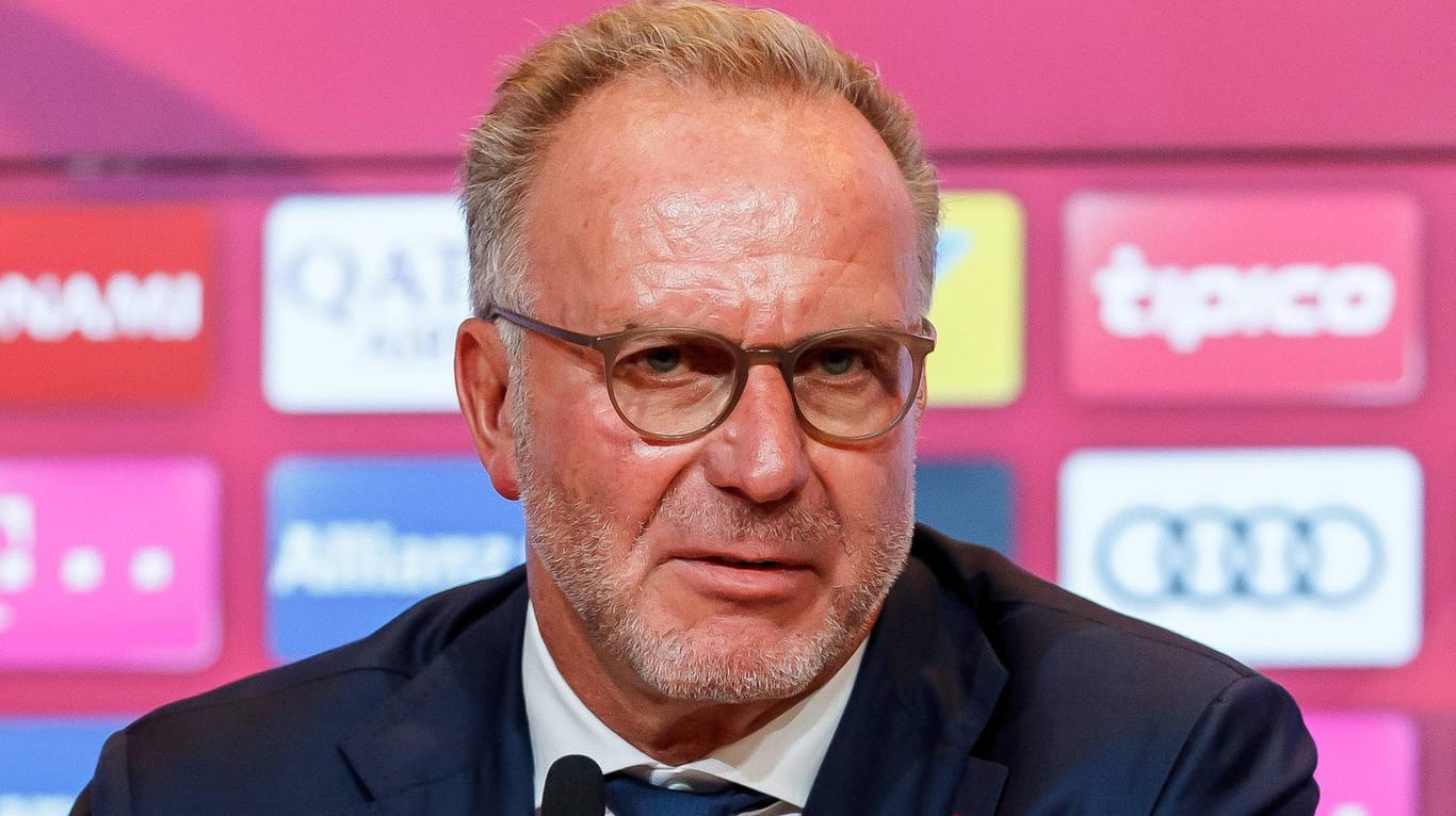 Klare Worte: Bayern-Vorstandschef Karl-Heinz Rummenigge.