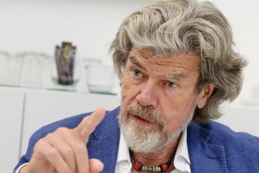 Reinhold Messner: Der Südtiroler Bergsteiger hat in Oberhausen Fragen zu den Klimaprotesten beantwortet.
