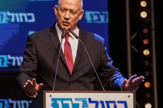 Benny Gantz will in Israel regieren.
