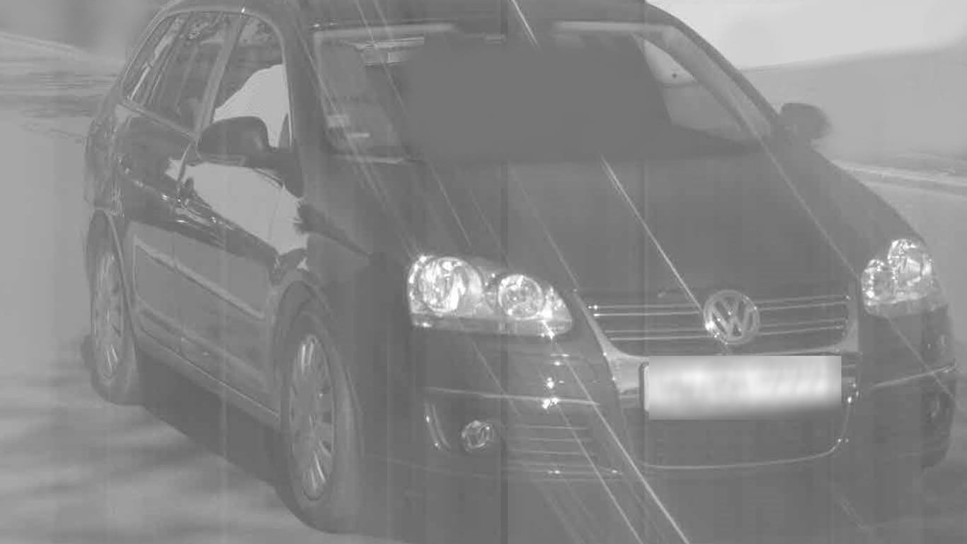 Bild eines Autos: Mit diesem Bild aus einer Radaranlage suchte die Polizei nach dem Wagen der toten Seniorin.