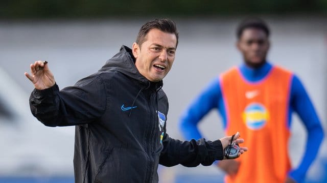 Ante Covic ist als Trainer von Hertha BSC auch als Psychologe gefragt.