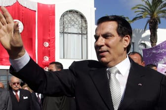 Zine el-Abidine Ben Ali: Nach einem unblutigen Putsch 1987 ins höchste Staatsamt gekommen, regierte er Tunesien über 23 Jahre lang.