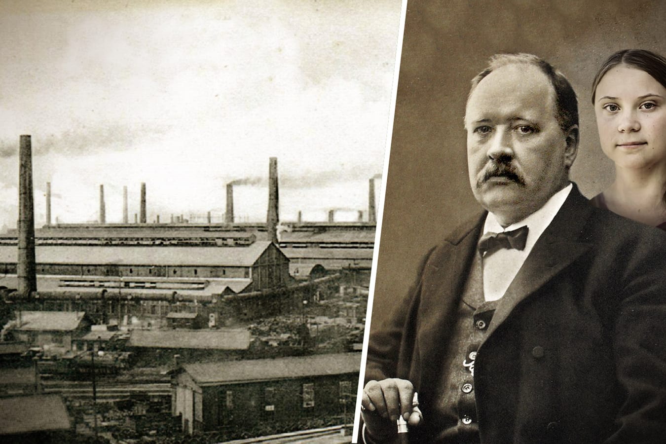 Der verstärkte Ausstoß von CO2 durch die Menschen führt zur Erderwärmung: Schrieb 1896 schon Svante Arrhenius, späterer Nobelpreisträger und ein Verwandter von Greta Thunberg.