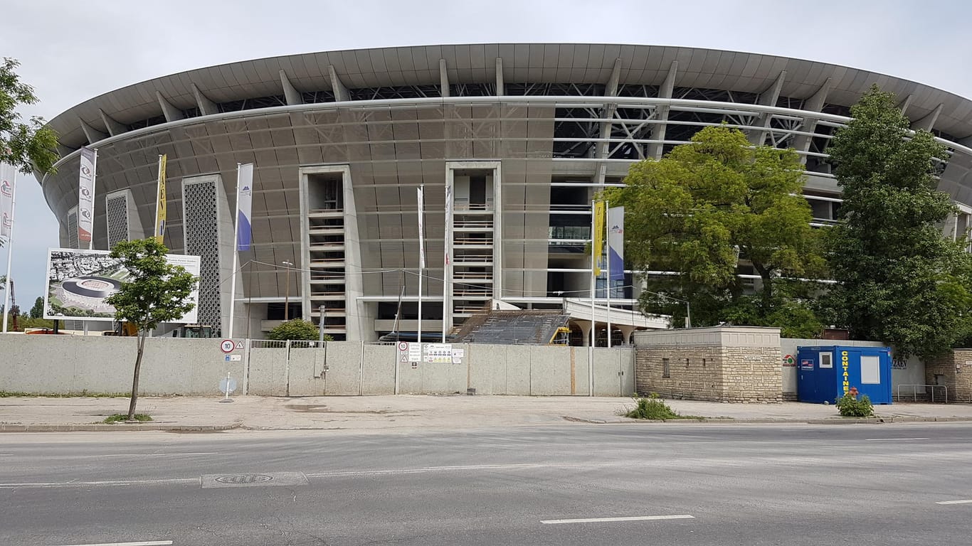 Ferenc Puskás Arena in Budapest: Anwohner wurden 7 Stunden lang mit Rammstein beschallt.