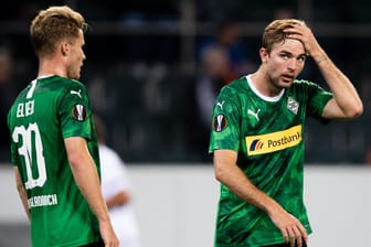 Enttäuschte Gladbacher: Christoph Kramer (r.) und Nico Elvedi nach der Niederlage gegen Wolfsburg.