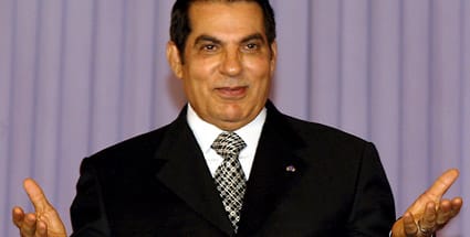 Ben Ali: Der Diktator, noch zu Lebzeiten in Tunesien.