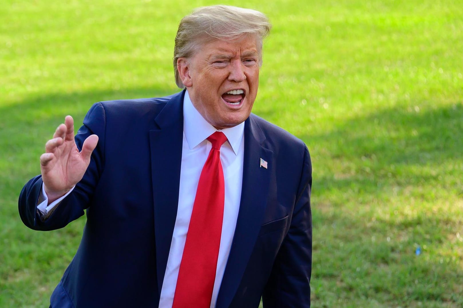 Donald Trump: Der US-Präsident hat immer Bargeld bei sich.
