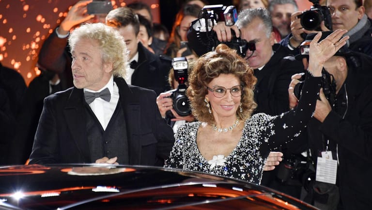 70. Bambi-Verleihung: Thomas Gottschalk und Sophia Loren.