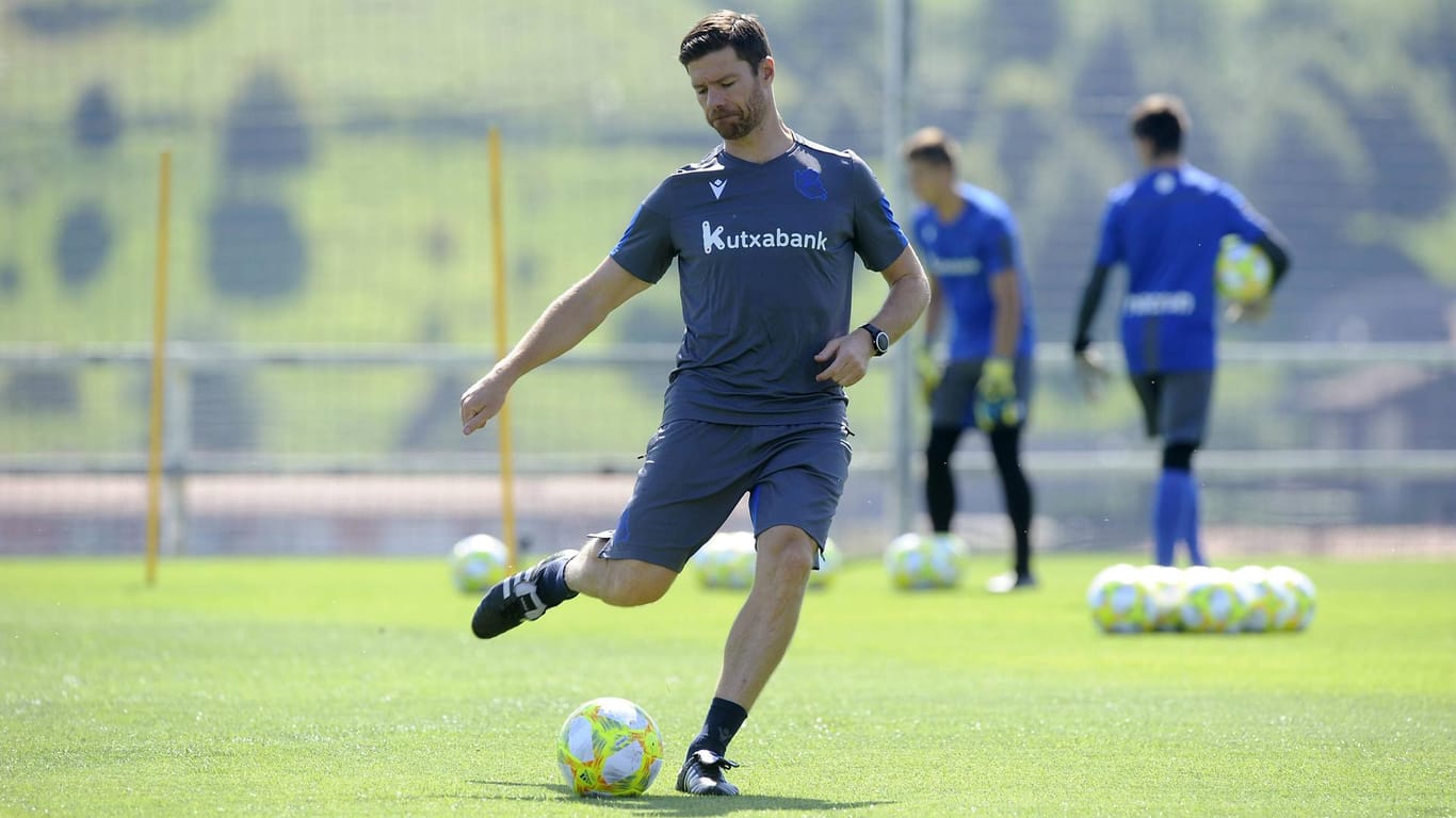 Erste Erfahrungen als Trainer: Xabi Alonso trainiert derzeit die zweite Mannschaft von Real Sociedad San Sebastian.
