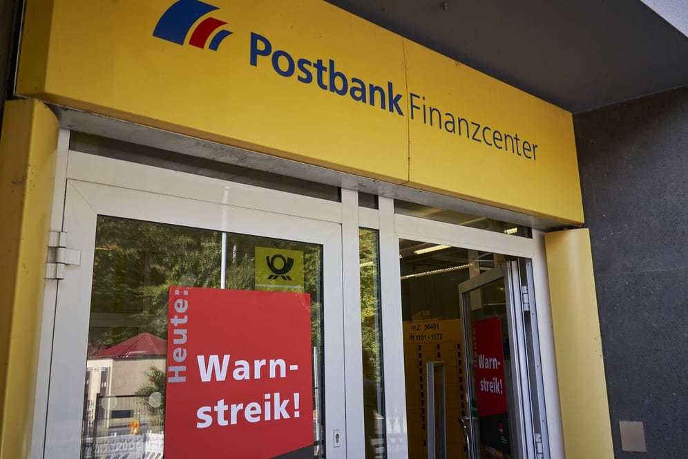Postbank-Filiale: Die Gewerkschaft Verdi hat weitere Warnstreiks angekündigt.