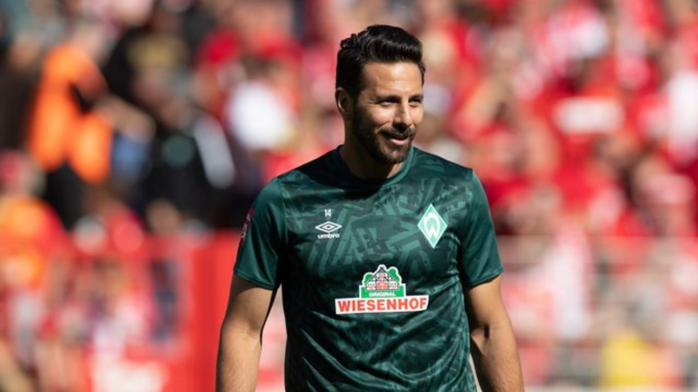 Bremens Claudio Pizarro könnte bei einem Einsatz gegen Leipzig einen weiteren Rekord knacken.