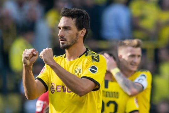 Mats Hummels will mit dem BVB auch in Frankfurt jubeln.