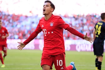 Überzeugte beim Bayern-Spektakel: Neuzugang Philippe Coutinho bejubelt sein Tor.