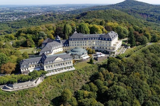 Das Hotel auf dem Petersberg