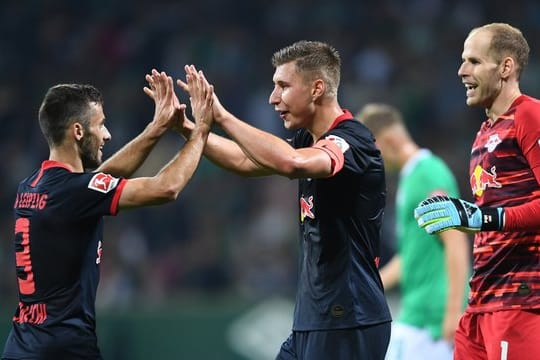 RB Leipzig führt die Bundesliga nach fünf Spieltagen an.